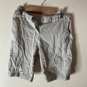 Wonder Nation Gray Flat Front Shorts Casual Wear